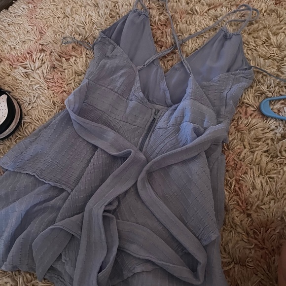 Blue romper dress - Picture 3 of 5